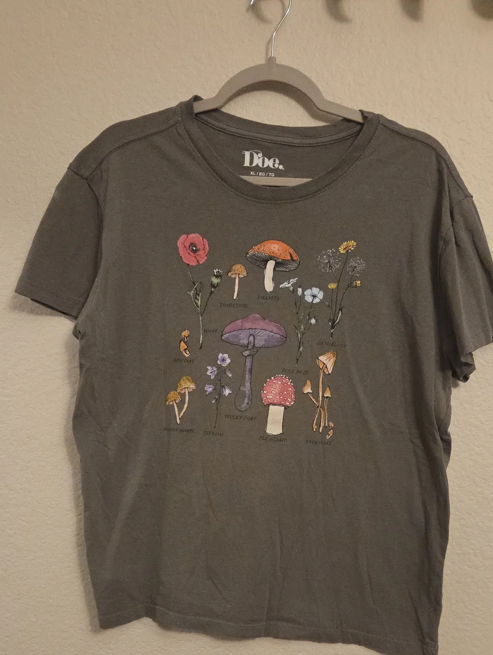 Mushroom Graphic Tee